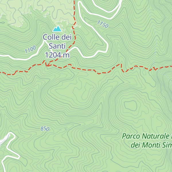 Map of Capo Collofio