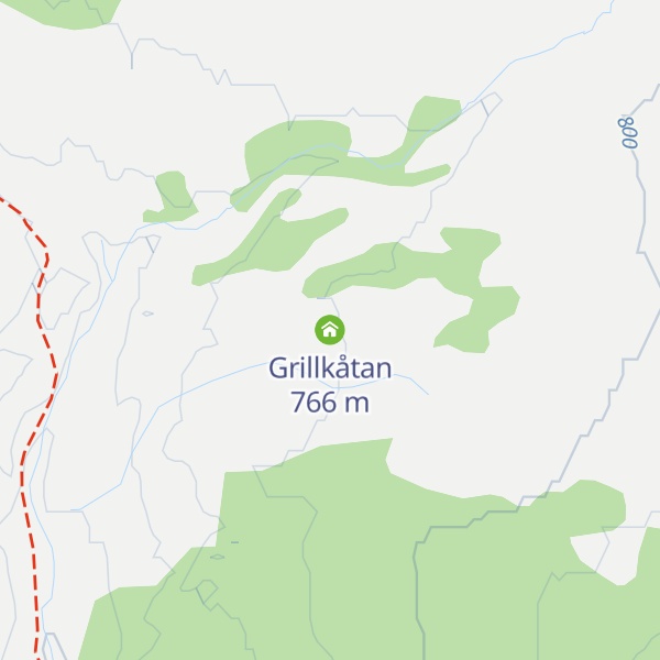 Map of Grillkåtan