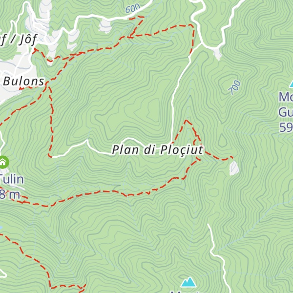 Map of Chiesetta alpina San Michele