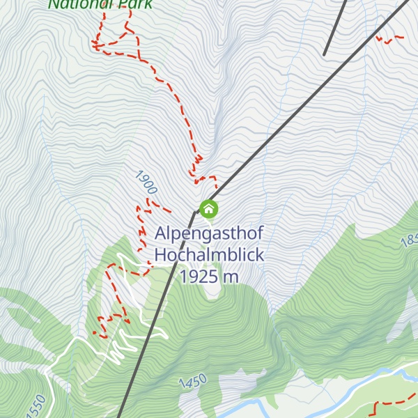 Map of Alpengasthof Hochalmblick