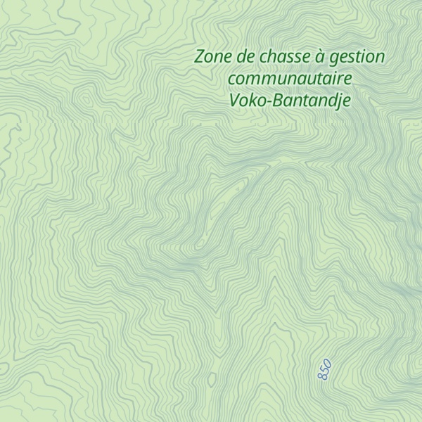 Map of Hoséré Nyado