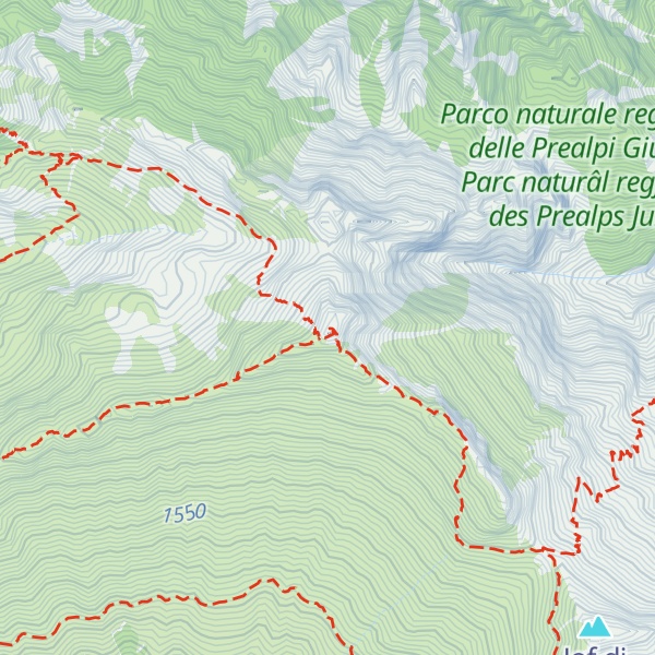 Map of Monte Plauris