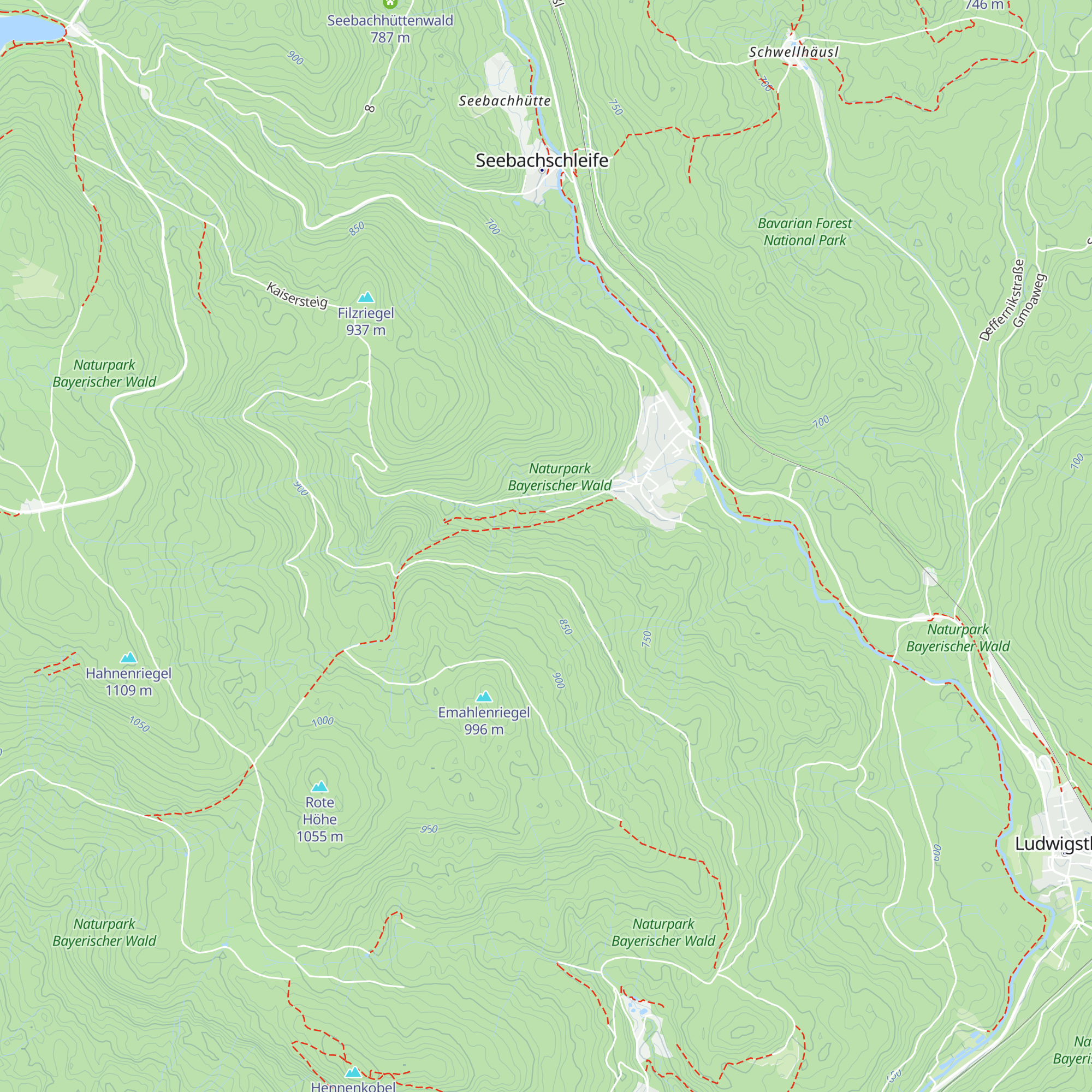 Hüttenhäng map