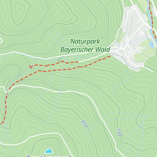 Map of Hüttenhäng