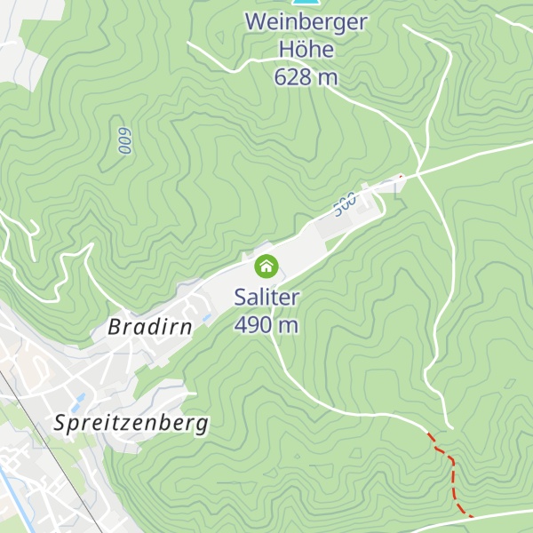 Map of Saliter