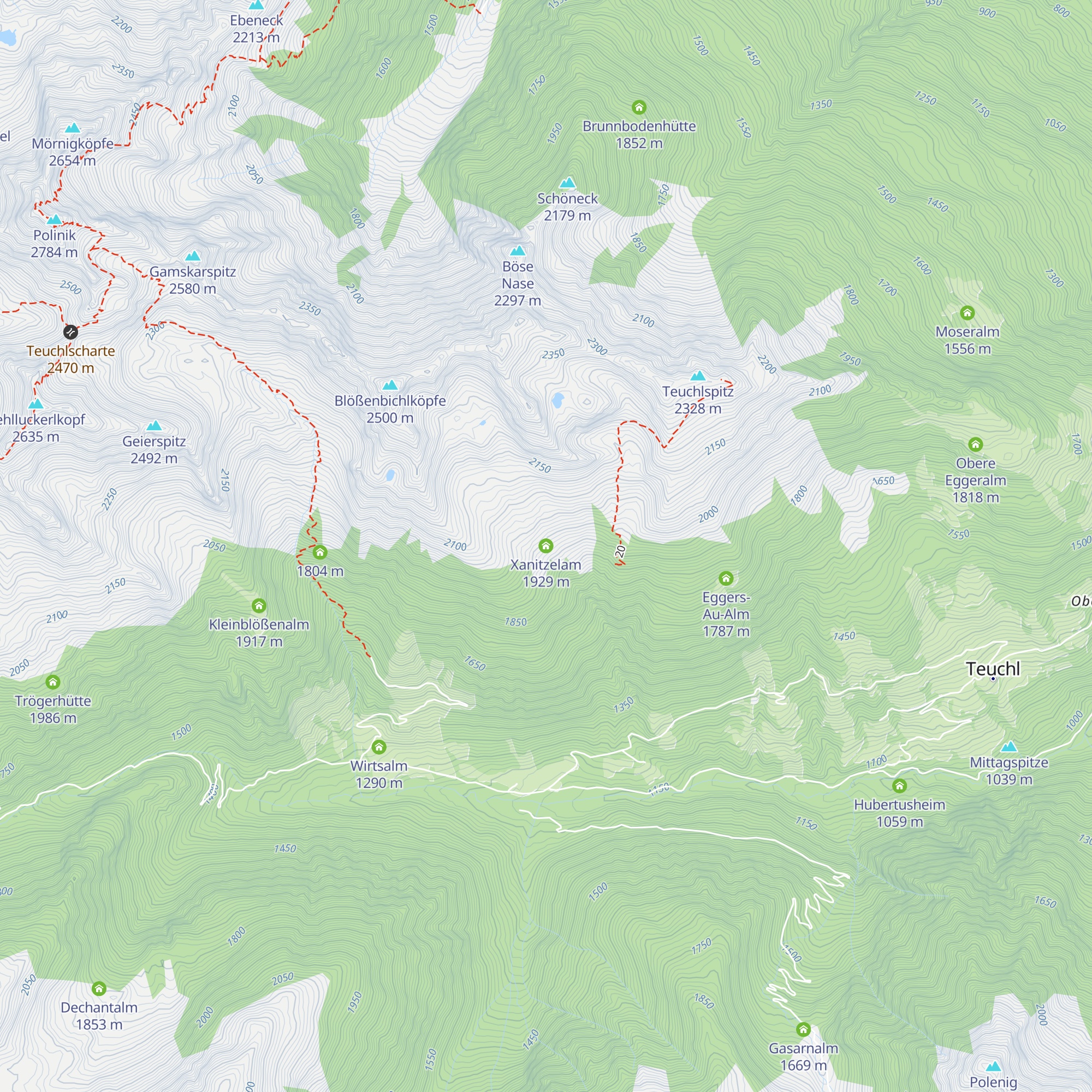 Xanitzelam map