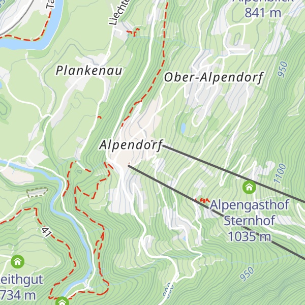 Map of Oberforsthofalm