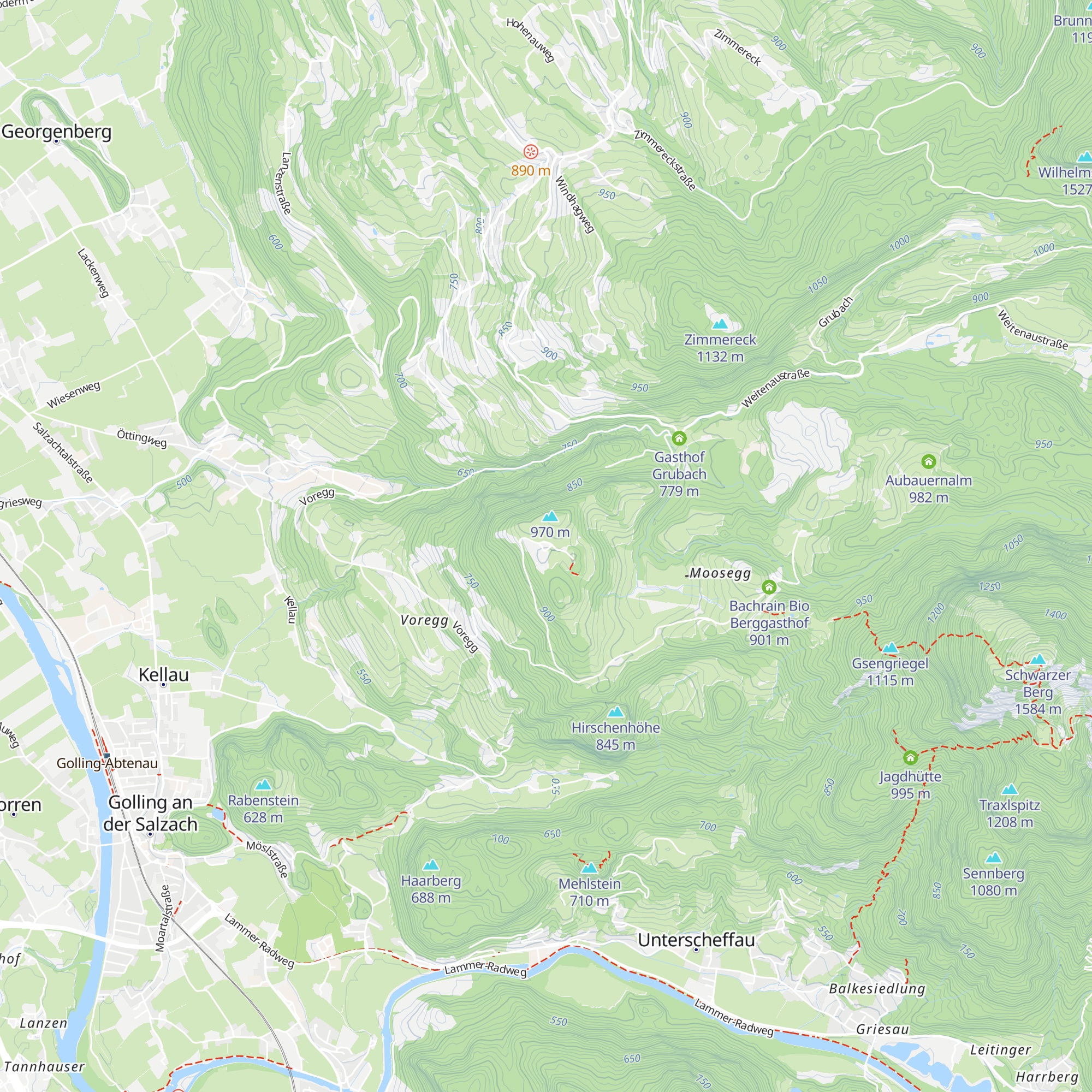 Gasthof Hochreith map
