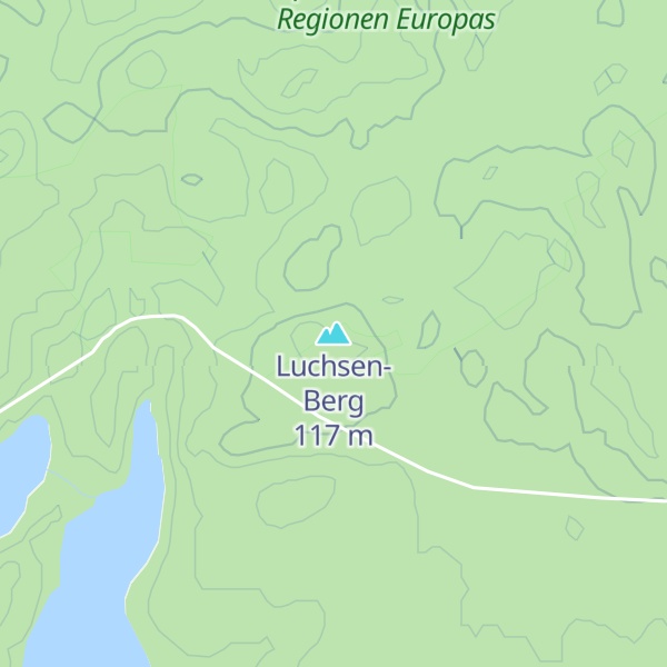 Map of Luchsen-Berg