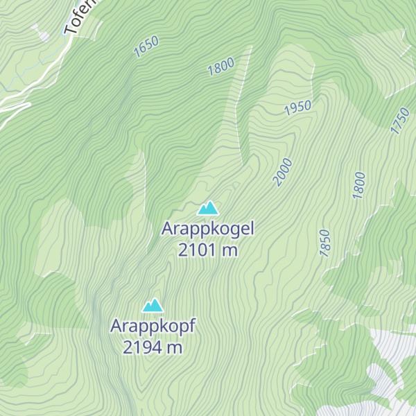 Map of Arappkogel