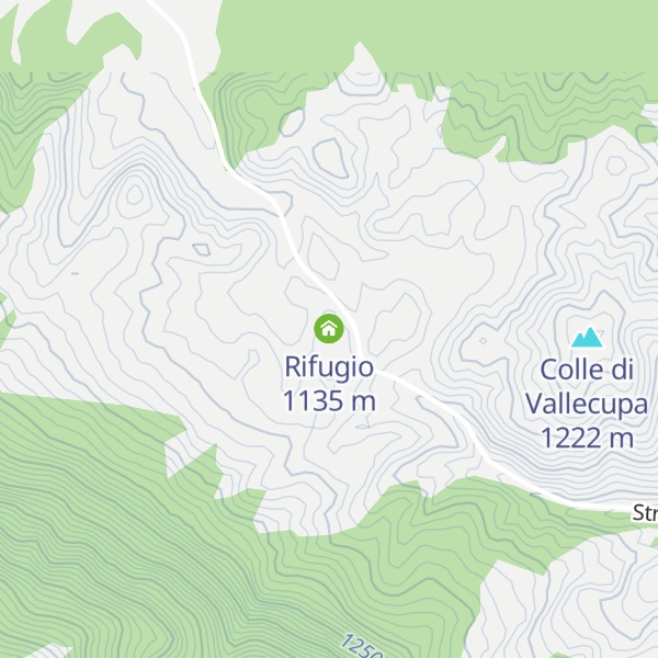 Map of Rifugio