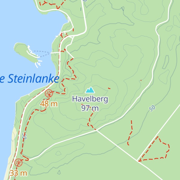 Map of Havelberg