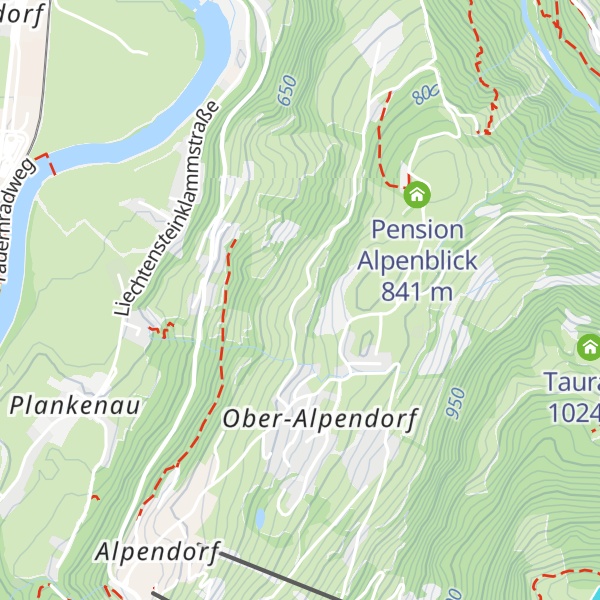 Map of Pension Hochkönigblick
