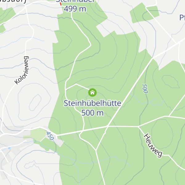 Map of Steinhübelhütte