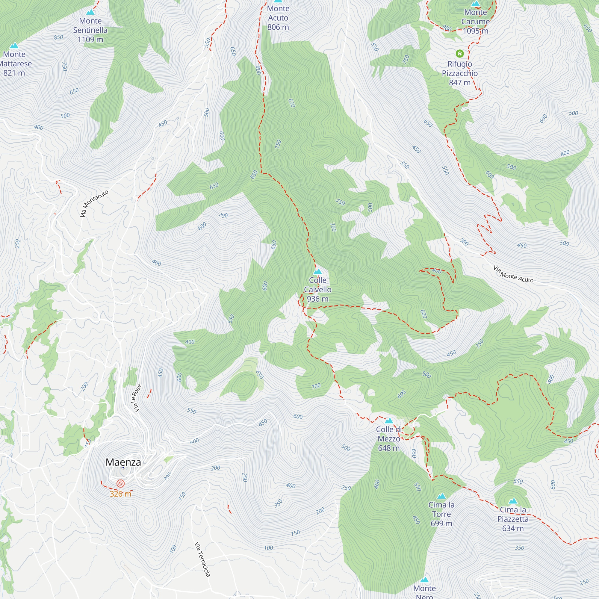 Osteria del Porto map