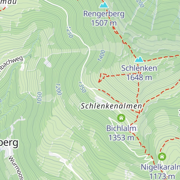 Map of Zillhütte