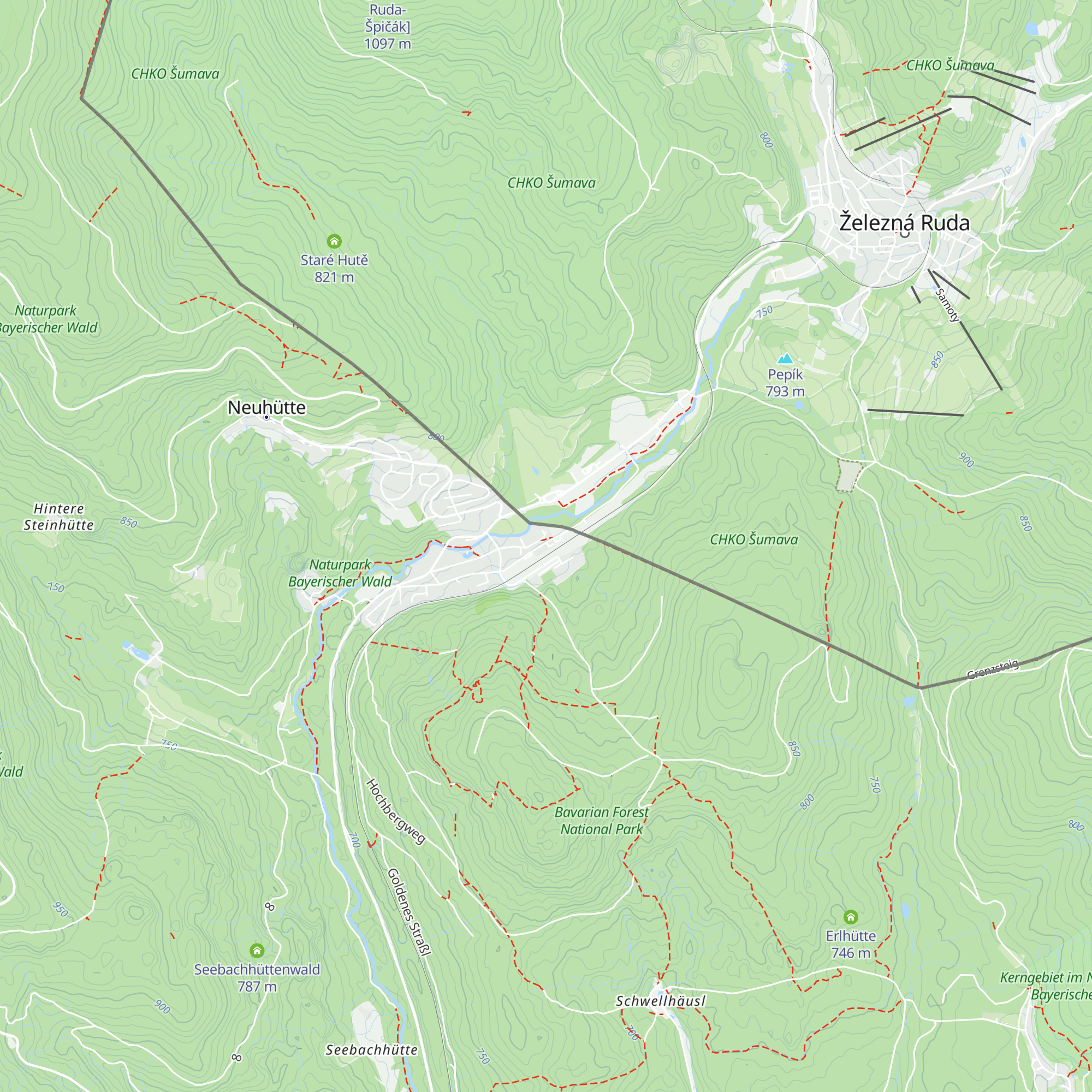 Schmugglerhütte map
