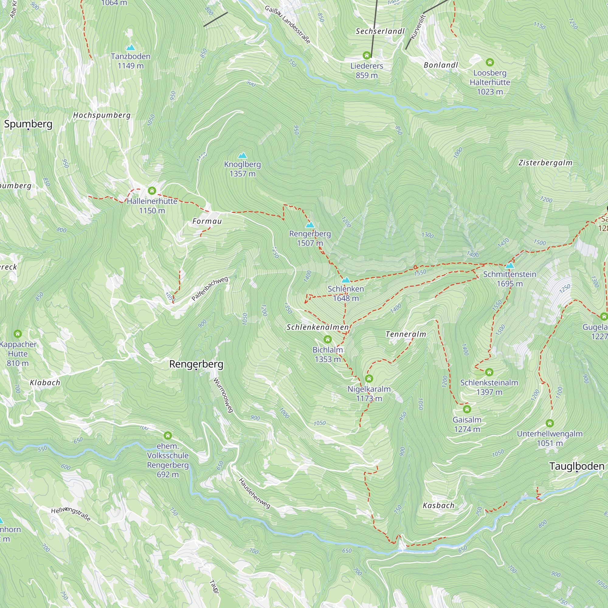 Trautenstattalm map