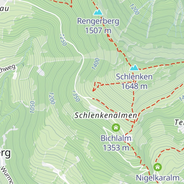 Map of Trautenstatthütte