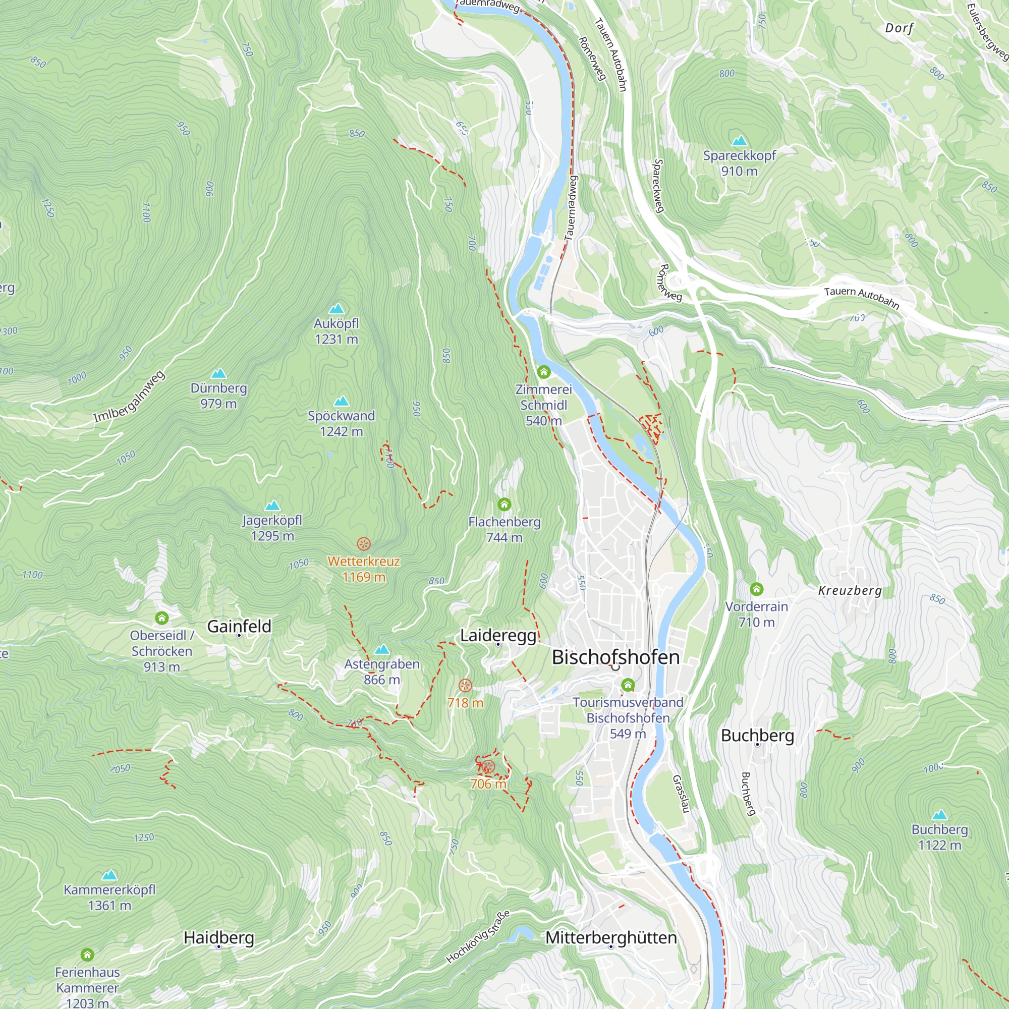 Flachenberg map