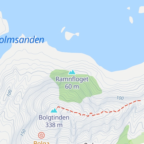 Map of Ramnfloget