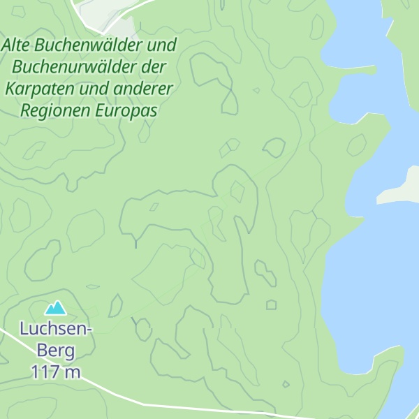 Map of Serrahner Berge