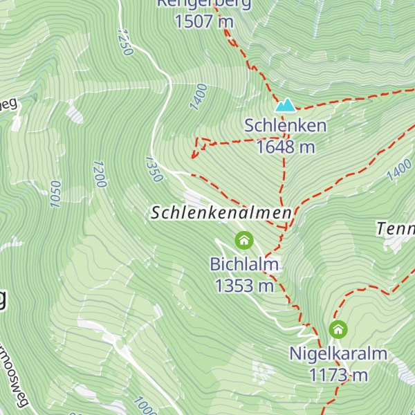 Map of Dirstegalm