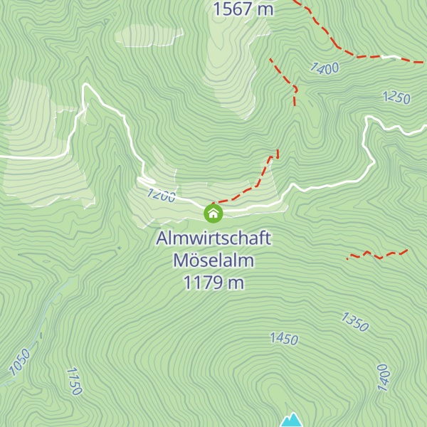 Map of Almwirtschaft Möselalm