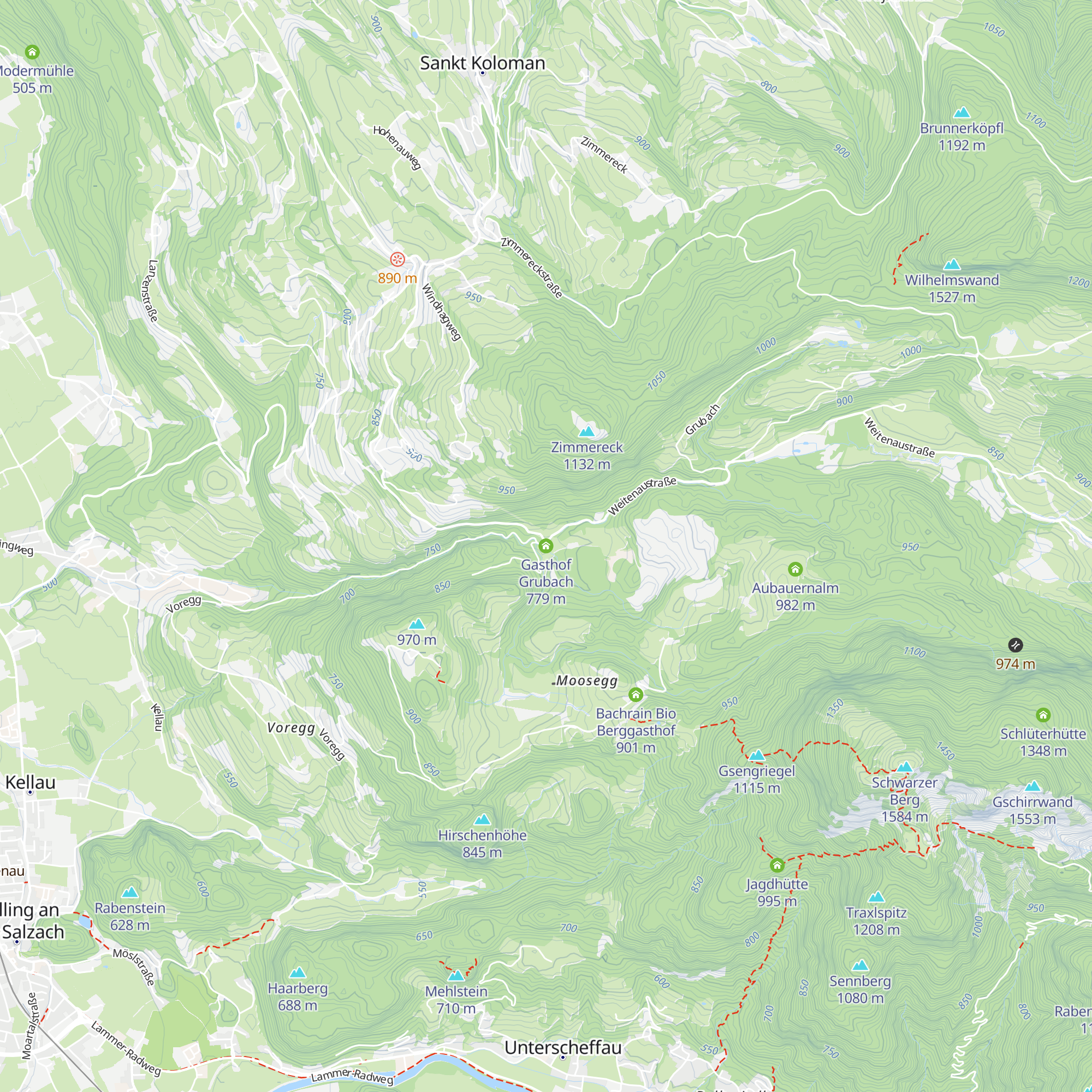 Gasthof Grubach map