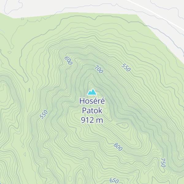 Map of Hoséré Patok