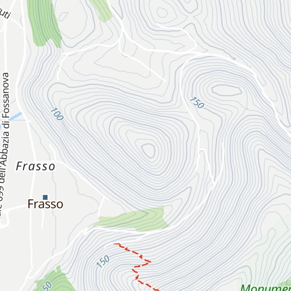 Map of Monte Castello