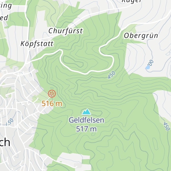 Map of Schutzhütte Haberkirche