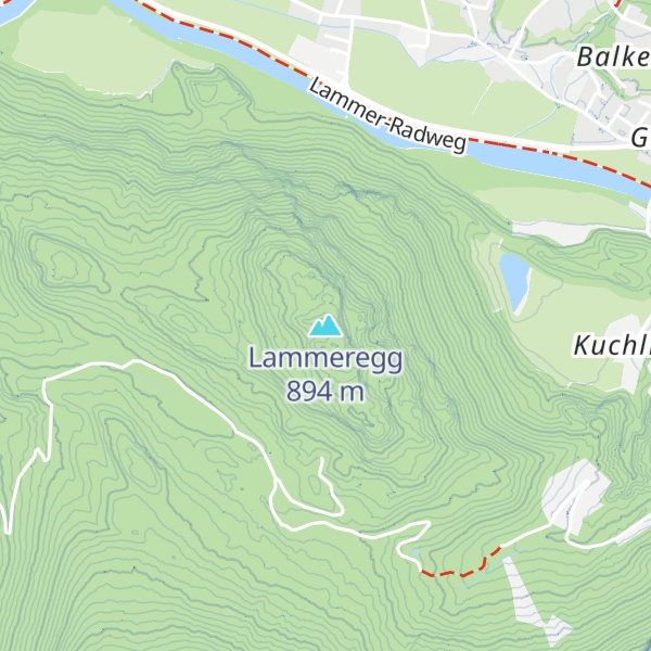 Map of Lammeregg