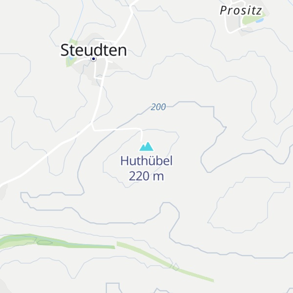 Map of Huthübel