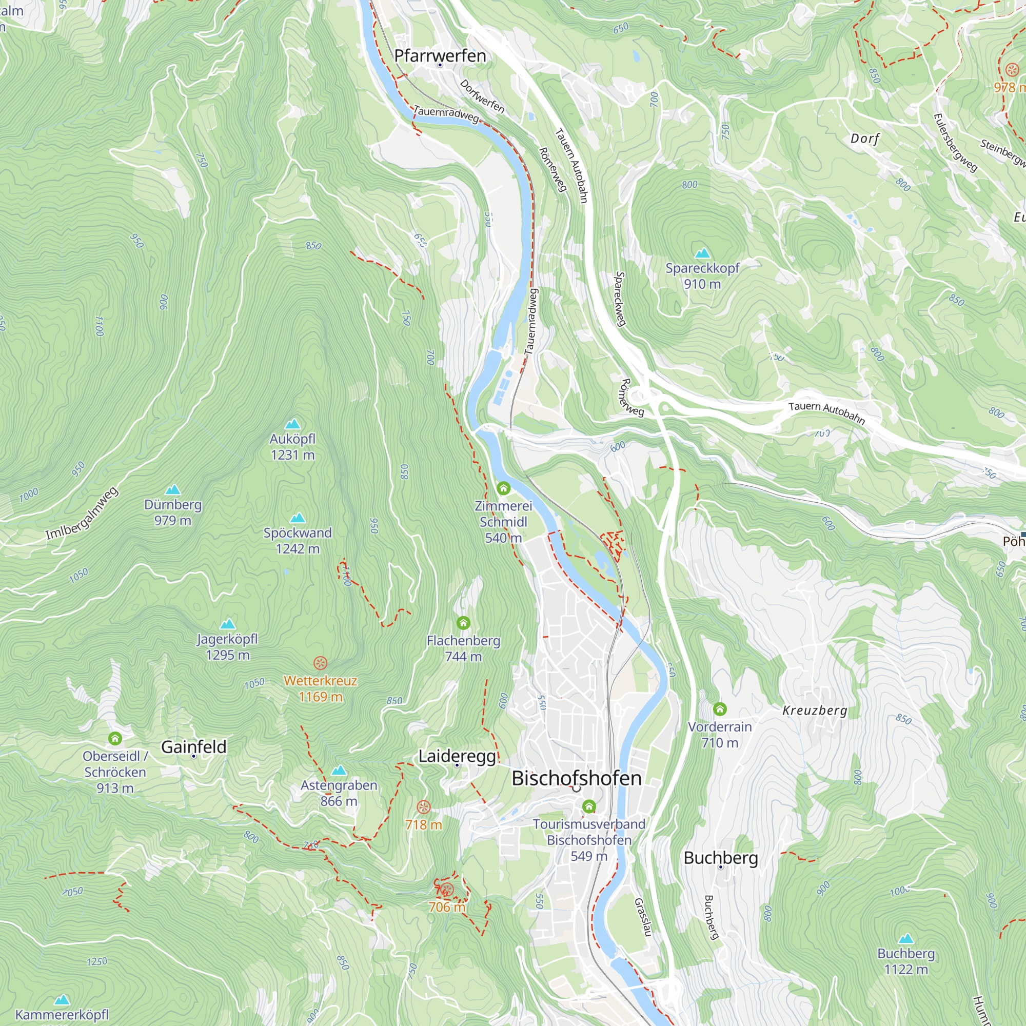 Spöck map