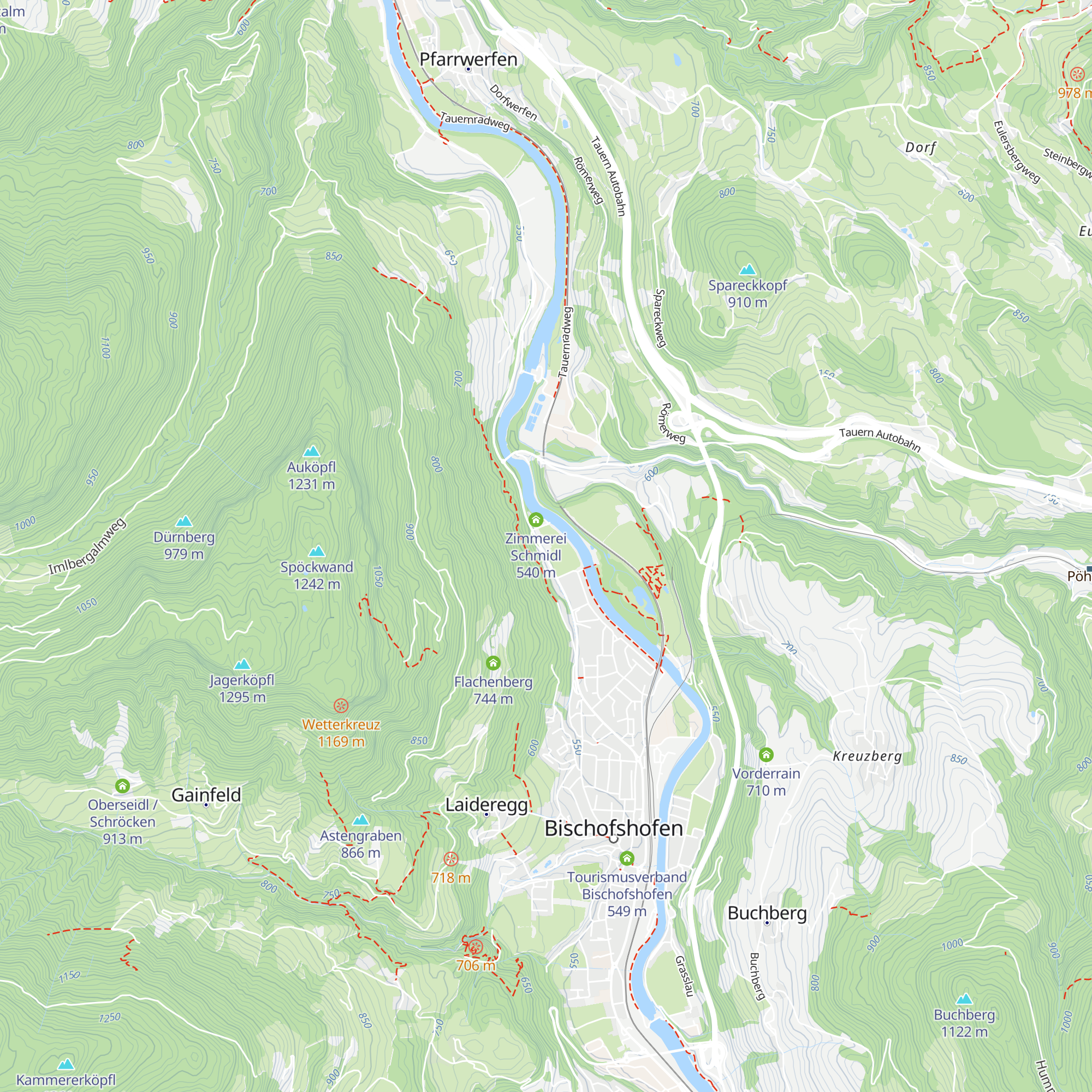 Spöck map