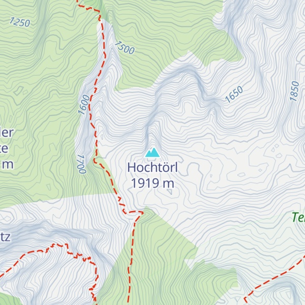Map of Hochtörl