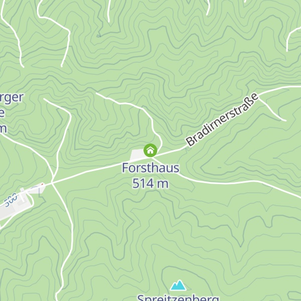 Map of Forsthaus