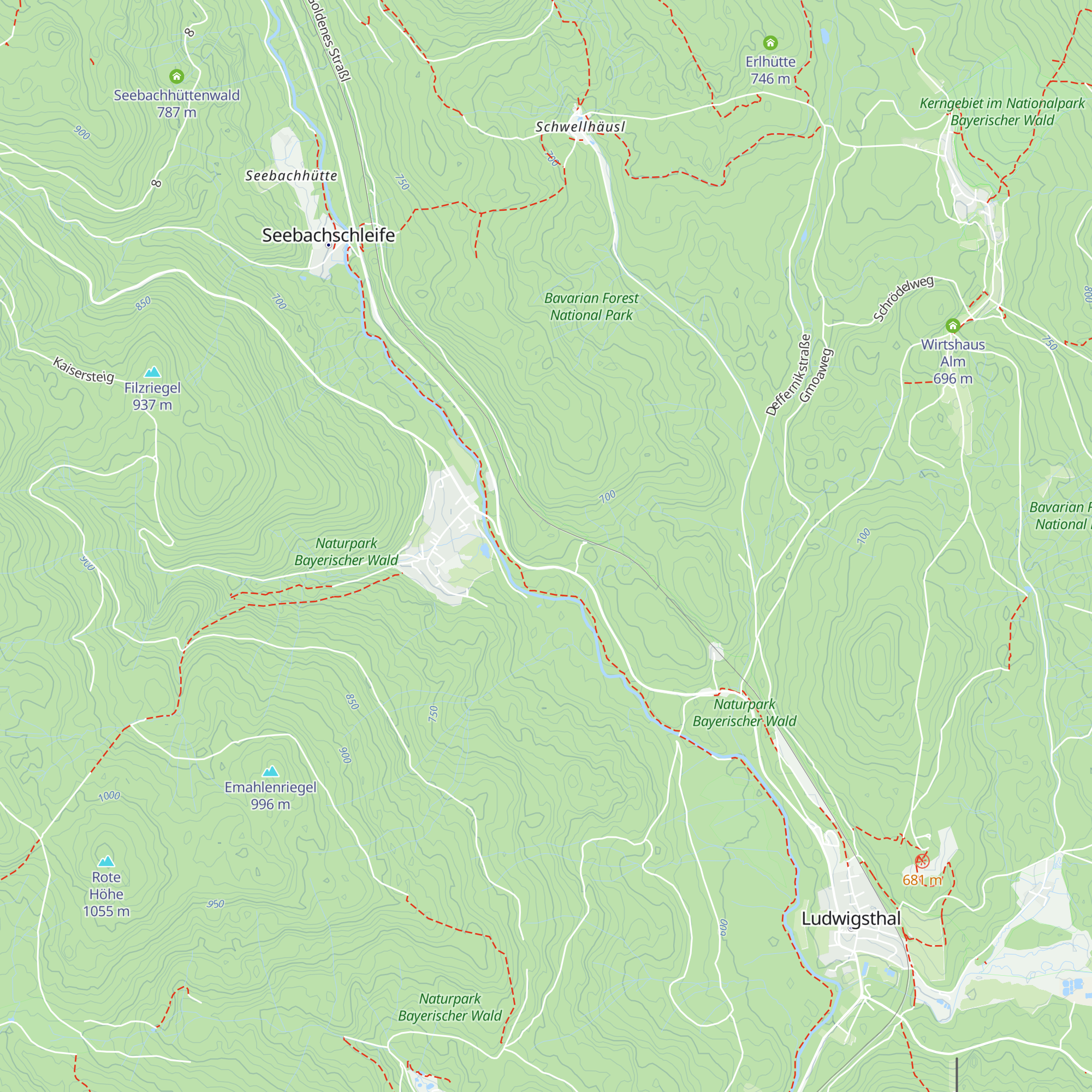 Regenhüttenhäng map