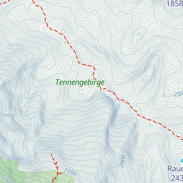 Map of Schafbergspitz