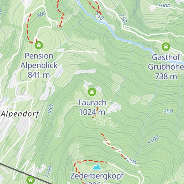 Map of Taurach