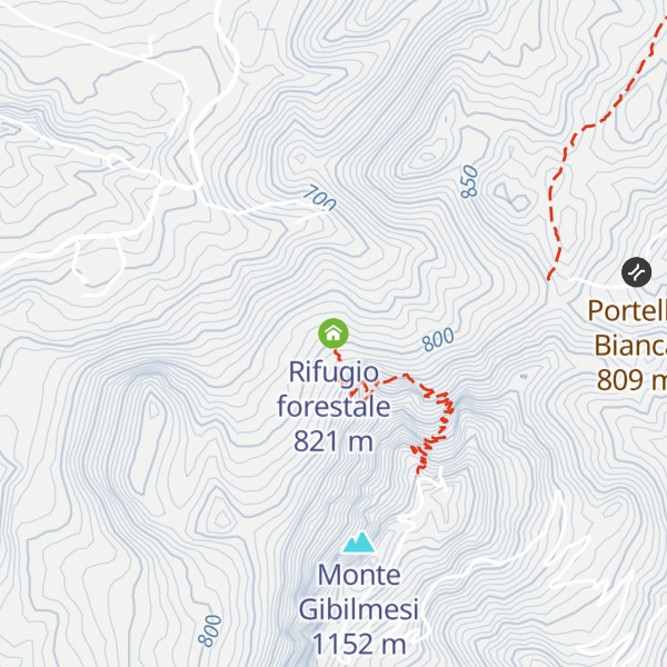 Map of Rifugio forestale