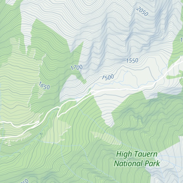 Map of Eggerhütte