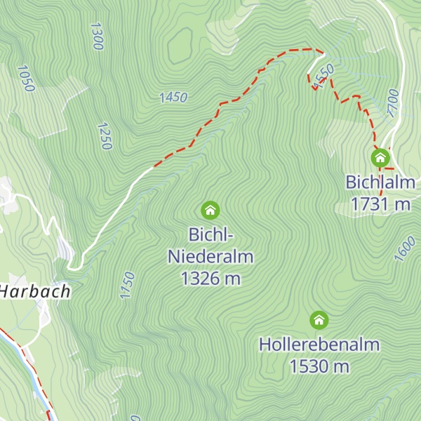 Map of Bichl-Niederalm