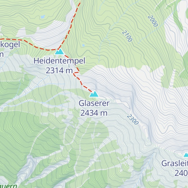 Map of Glaserer
