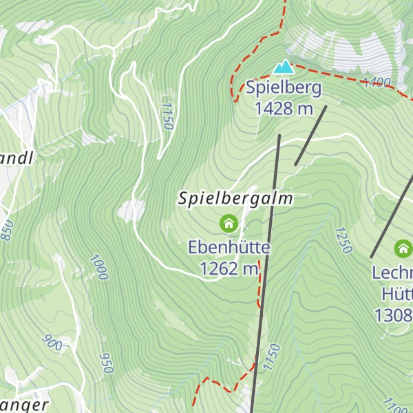 Map of Schoberhütte