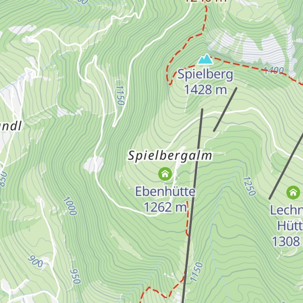 Map of Auhütte