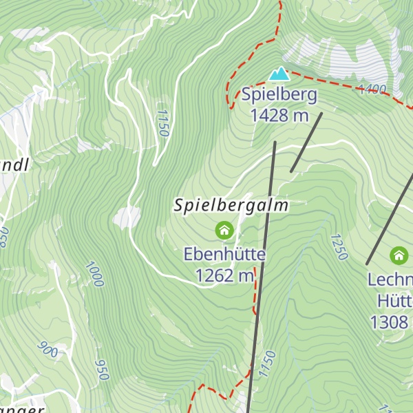 Map of Engelbrechthütte