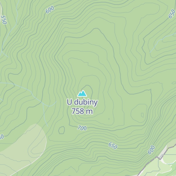 Map of Dlouhý luh