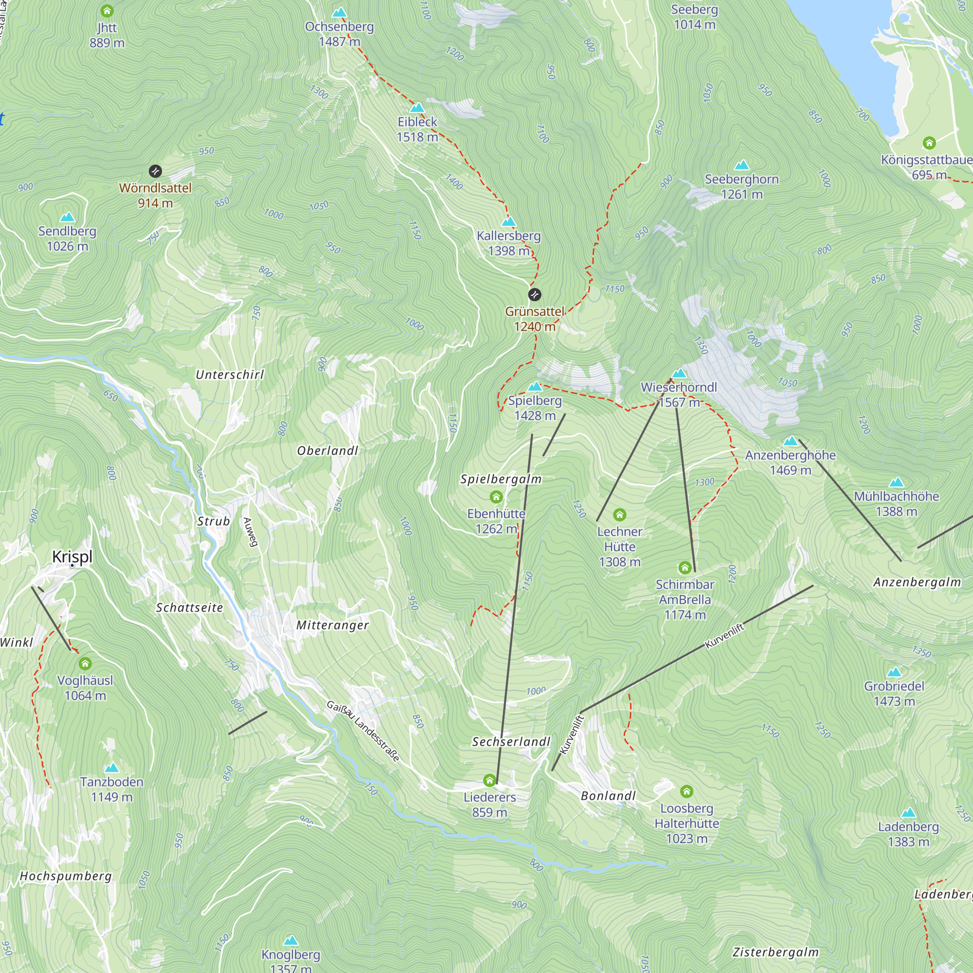Obertalhütte map